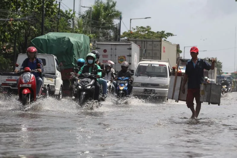 Warga pesisir tengah menghadapi genangan air akibat banjir rob yang melanda wilayah mereka. BMKG mengimbau masyarakat untuk waspada terhadap potensi banjir rob yang diprediksi terjadi di beberapa daerah pesisir Indonesia dalam sepekan ke depan