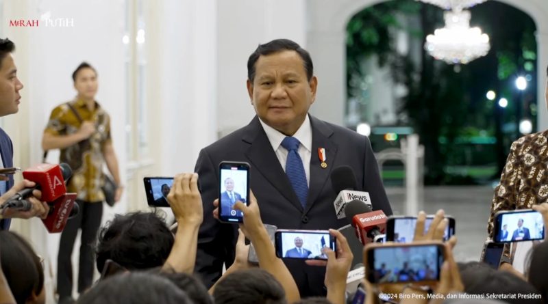 Presiden Prabowo Subianto saat mengumumkan kebijakan PPN 12% untuk barang dan jasa mewah, yang diimplementasikan berdasarkan Undang-Undang Harmonisasi Peraturan Perpajakan (UU HPP) 2021, disambut dengan apresiasi dari DPR RI
