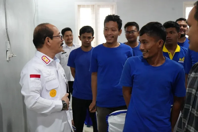 Sejumlah warga binaan di Aceh merayakan remisi Natal dengan penuh sukacita, saat dua di antara mereka merasakan kebebasan baru setelah dinyatakan bebas.
