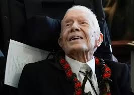 Jimmy Carter Jimmy Carter adalah Presiden ke-39 Amerika Serikat yang meninggal di usia 100 tahun