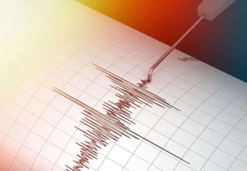 Grafik seismograf menunjukkan guncangan akibat gempa magnitudo 3,4 yang mengejutkan warga Aceh Selatan.
